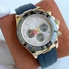 Herrklocka Designer Luxury Watch High Quality Automatic Rose Gold Watch Size 40mm 904L Rostfritt stål Fodral Rummiband Luxury Watch Sapphire Glass Orologio.