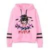 Sweats à capuche pour femmes Spooky Mama Pink 2023 Halloween Sweat-shirt Hip Hop Streetwear Harajuku Grunge 2000s Vêtements Femmes Hommes Y2k Tops Sweat à capuche