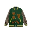 Streetwea jaqueta de couro masculina moda masculina mulheres jaquetas bomber soltas manga longa verde hip hop outono casual roupas bomber quentes