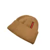 Bérets 2023 coton tricot chapeau hommes femmes paragraphe qualité casquette manches chaud mode cent prendre froid pour chapeaux MX1046