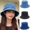 Berretti per jeans cappelli da secchio per peschereccio maschi da donna estate cappello autunno chapeau tessuti adulti secchi di moda berretti di moda panama protatto del sole baisn