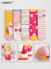 Chaussettes pour enfants ljmofa 5paires / lot chaussettes pour enfants coton bande dessin animé lapin princesse mignon née pour les filles pour enfants pour enfants bébé C159 231021