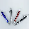 Pipes à fumer stylo à bille créatif en forme de tuyau vente chaude nouveau petit tuyau en métal portable, ensemble de tabagisme détachable