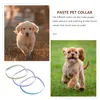 Halsbanden ID Puppy-identificatie Nylon Verstelbare Breakaway Whelping Nest voor geboren honden Katten (12 kleuren)