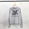 American Galler Yes Streetwear Depts Sweater Veelkleurig Basic Dubbel Katoen Dames Losse Lange Mouw Gedrukt