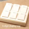 Sieradenzakjes Lade Display Organizer 6 Bits Kettingopslag Hanger Armband Box Ketting Luxe Plank Teller Aanwezig