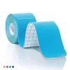 Podkładki kolanowe Warto 5 cm 5M Pre -Cut Kinesiology Tape Athletic Recovery Elastic Relief Kneepads Fitness Sports Protector