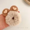 Hair Accessories 1PC Plush Bear Ear Girls Kids Elastic Bands Children Ties Princess Woman Cute Baby Headwear