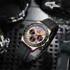 CHENXI 958 nouveau chronographe Sport montres pour hommes horloge à Quartz bracelet en Silicone montre-bracelet pour homme Relogio Masculino cadeau de mode pour hommes