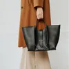 Вечерние сумки, роскошная женская большая кожаная сумка высокого качества, большая вместительная женская сумка через плечо, женская повседневная сумка в стиле ретро