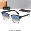 Männer Rao Baa Sonnenbrille Klassische Marke Retro Frauen Sonnenbrille Luxus Verbote Designer Brillen Metallrahmen Designer Sonnenbrille Ray Frau mit Box BB 3016