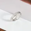 Klaster Pierścienie 2023 Vintage marka damska Ring Diamond Luksusowa biżuteria dla kobiet projektantka Pure 925 Srebrna dama
