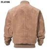 Men's Leather Faux Leather FLAVOR Men Classic Real Pigskin Coat Genuine Baseball Bomber Leather Jacket 231021