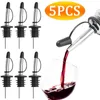 Outils de barre 51pcs Verseur de vin en acier inoxydable Durable Liqueur Débit Bouchon de bouteille Bec pour accessoire 231023