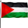 Drapeaux de bannière drapeaux des nations 3x5FT 90x150cm suspendus PLE PS drapeau palestinien de la bannière palestinienne pour la décoration extérieure intérieure LT593