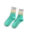 Women Socks Unisex Men Middle Tube Tie Dye Sports Skateboard Hip Hop Ladies Calcetines Mujer Harajuku Girls Gift