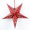 Kerstversiering Pentagram Hangend Papier Ster Hangend Plafond Laser Pentagram Kersttuin Woondecoratie SN6277