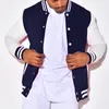 Herenjassen Collectie Lange Mouw Katoenen Top Mode Single Breasted Casual Bomber Baseball Jas Losse Vest Jas 231021