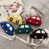 Borse Borse a tracolla per bambini Portamonete a forma di auto dei cartoni animati per bambini Mini borsa a tracolla per bambini Ragazzi Ragazze Accessori Borse