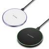 15W Fast Wireless Charger Fast Charging Chargers för Huawei iPhone 15 14 13 12 11 Pro Max XS X XR 8 Samsung S9 S10 Xiaomi Mi 10