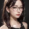 Eyeglasses chains steel glasses chain halter neck vintage heart sun eye chain lanyard fashion women men sunglasses chain 231020