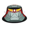 Berets Community Heroes-Faiz Bucket Hat Sun Cap Kamen Rider Faiz 555 Pescador ao ar livre dobrável