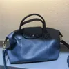 Totes Viajes Diseñador de lujo Bolso de mujer 2023 Real Leater Mensajero y bolso de mujer Auténtico Leater Alma de mujer Bagblieberryeyes