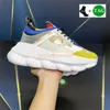 Italy Designer casual Shoes Luxury Brand reflective height reaction sneakers platform triple black white multi-color suede green beige Men Women Fashion trainers