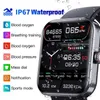 F57L digital blood glucose watch Blood Sugar Monitor Smartwatch Fitness Tracker F57L 1.91 inch IP67 waterproof Smart Watch