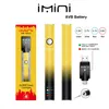Authentic imini Vape Battery 510 Thread Battery Preheating 380mAh 1.8V-3.6V Variable Voltage USB Charge for 510 Thick Oil Cartridges Tank USA Thailand CZ Germany Vaper