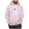 Men's Hoodies And Women's Hoodie Autumn/Winter Long Sleeve Sweater Ghost Printed Fashion Casual Street Wear Funny Graphic