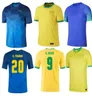 2022 2023 Brasil Soccer Jerseys Camiseta de futbol Maillot Foot Paqueta Neres Coutinho Firmino Jesus Marcelo Pele 21 23 23 Brazylia Foo