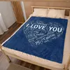 Одеяла SaltaStore, подарки на Рождество, годовщину, день рождения, одеяло «Я люблю тебя», подарок на 100 языках для подруги, жены