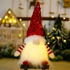 Christmas Gnome en peluche des jouets brillants à la maison décorations de Noël