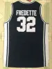 CUSTOM College Basketball porte les Brigham Young Cougars des hommes universitaires # 32 Jimmer Fredette 2010-11 Navy Blue College Basketball BYU Cougars Jer