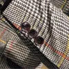 Mäns casual skjortor Spring Men Plaid Blazers brittiska tryckta bröllopsföretag Casual Blazer kostym Jacka Male Formal Blazers Plus Size S-3XL 231023