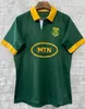 2023 Maillots de rugby du Sud Maillot de rugby d'Afrique Coupe du mot Version commune Maillots de rugby de l'équipe nationale