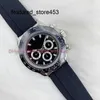 Luxury Watch Clean Factory Rolaxes med 41mm Automatisk låda Titta på rostfritt stål Multi-Dial Waterproof Luminous Classic Generous Rubber Strap Justerbar 2FF7