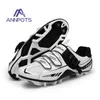 Cykelskor Professional MTB Cykelskor med Cleats Men Road Cykel Sneakers Racing Women Cykel Flat Cleat Mountain SPD Footwear 231023