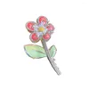 Hair Clips Daily Jewelry Drip Oil Type Hairpin Crystal Creative Flower Disc Summer Accessories Gift On Women's