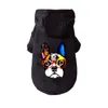 Abbigliamento per cani Abbigliamento stile autunnale e invernale Felpa con cappuccio alla moda calda Cappotto sportivo di piccola taglia per animali domestici