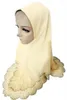 Vêtements ethniques Malaisie Strass Foulard Élégant One Piece Amira Cap Musulman Islamique Instant Hijab Headwrap Châles Shayla Femmes Chapeaux