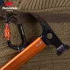 Carabiners 4pcs 6cm نوع carabiner متعدد الوظائف مع قفل سبيكة الألومنيوم backpack buckle لا تتجاوز 40 كجم 231021