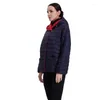 Damen Daunenjacke Parka Outwear mit Kapuze Steppmantel weiblich Plus Size warme kurze Baumwolle Pufferkleidung Qualität 18-18