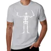 Men's Polos Black Sails Pirate Flag White Skeleton T-Shirt T Shirt Blouse Men