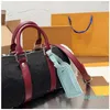 Dames handtas Wol Letter Echt leer Rood Zwart kleurenschema Zilver Hardware Nieuwe handtassen Portemonnee Winter Tote Crossbody