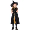 할로윈 의상 여성 디자이너 코스프레 의상 할로윈 의상 마녀 의상 검은 거즈 작은 마녀 어린이 의상 공연 옷 마녀도 미쳤다