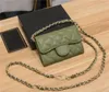 CC Chain Crossbody Wallet Handbags Fashion Women Totes CrossBody Cowhide Handbag