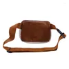 Waist Bags Fashion PU Pack Casual Crossbody Chest For Women Unisex Hip Sack Travel WaterProof Belt Bag Purse Pocket