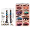 Sombra de ojos 8 ColorSet Lápiz de sombra de ojos Impermeable y no floreciente Maquillaje nacarado brillante Delineador de ojos Pluma Shimmer Herramienta de belleza 231023